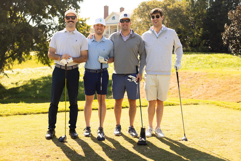 Whitley Recruiting team members at the Frankie Lemmon Golf Tournament